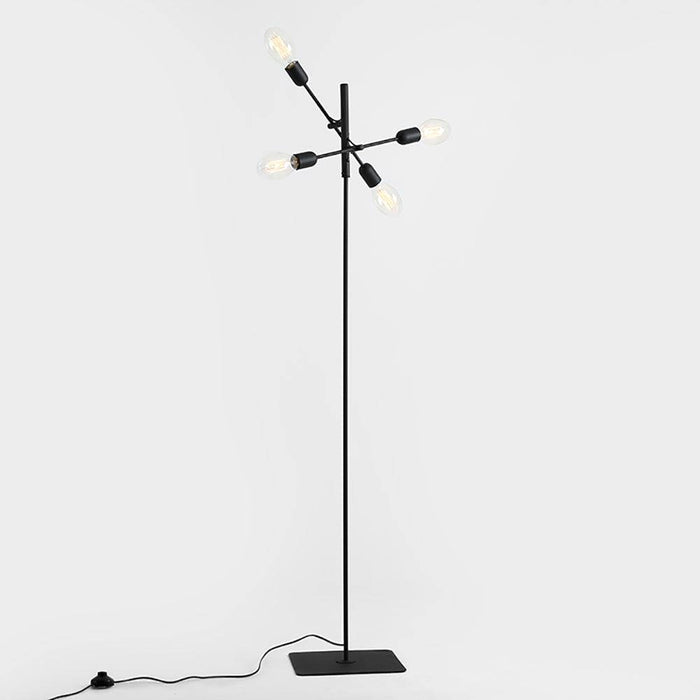 Lampada da Terra TWIGO FLOOR 4 - Nero