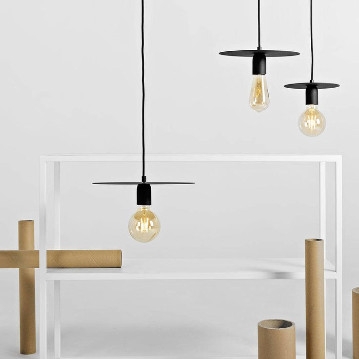 Lampada a Sospensione SKIVAS S - Nero