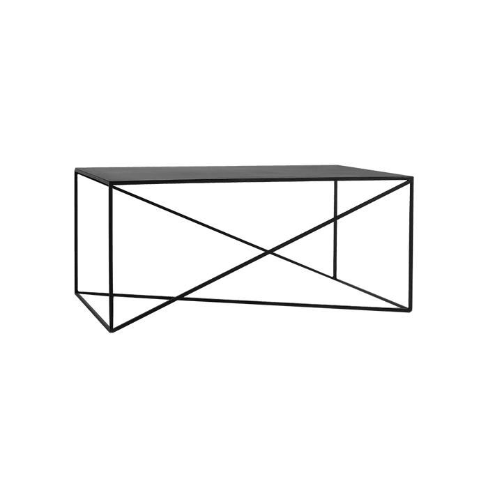 Tavolino MEMO METAL 100x60 Nero