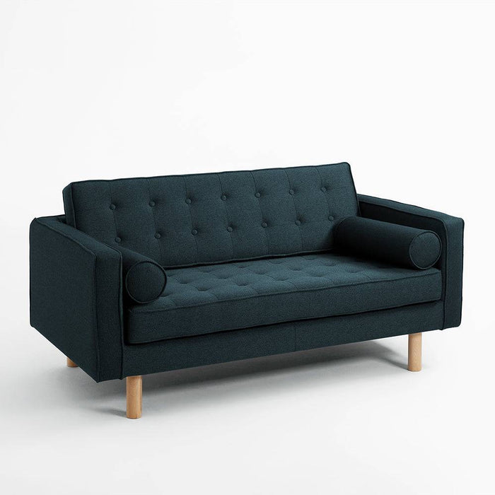 Divano Letto 2 Posti TOPIC WOOD, Deep Sea, Naturale