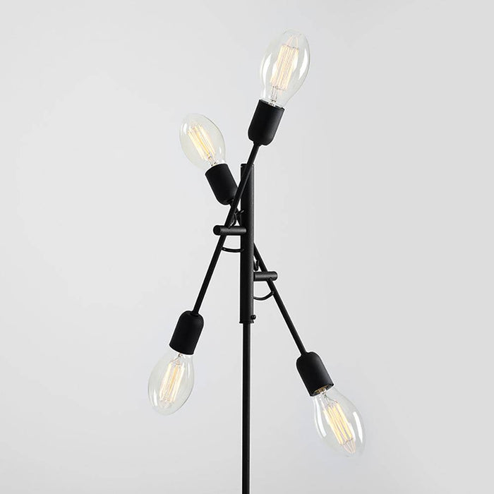 Lampada da Terra TWIGO FLOOR 4 - Nero
