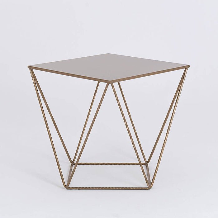 Tavolino DARYL METAL 60, oro