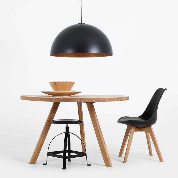 Plafoniera LORD 70 - Rame e Nero