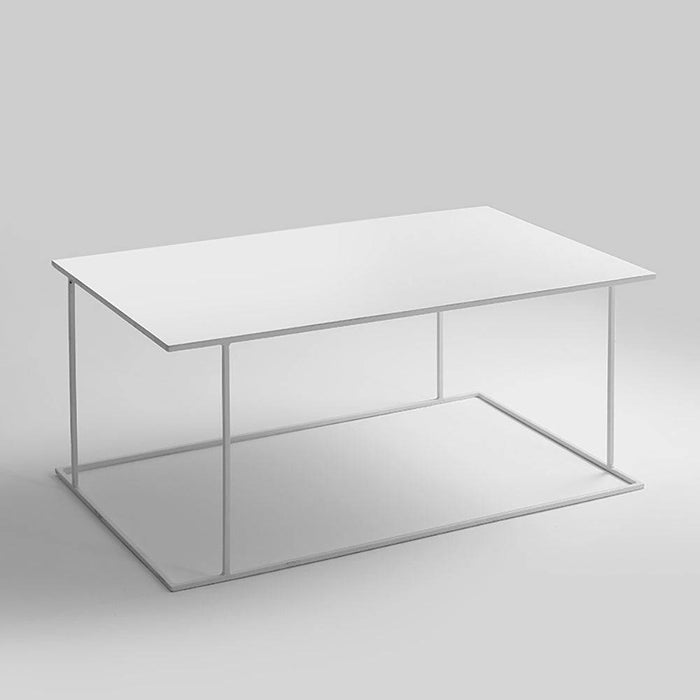 Tavolino WALT METAL 100x60 Bianco