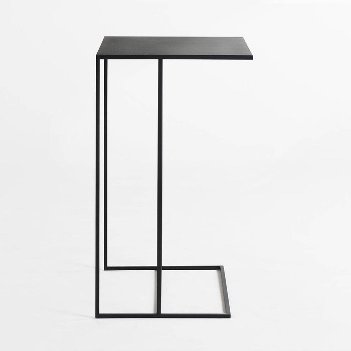 Tavolino laterale SIDER METAL nero