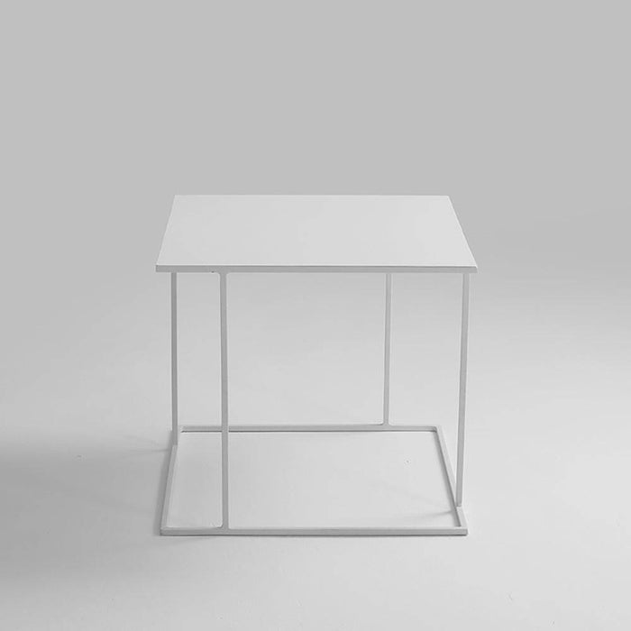 Tavolino WALT METAL 50 - Bianco