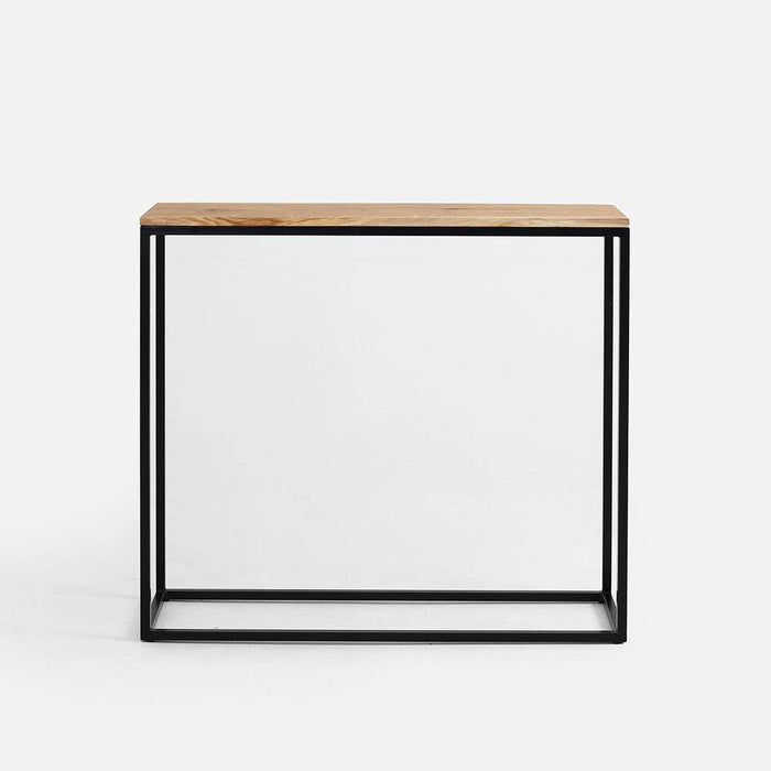 Credenza JULITA 92-1F, rovere, nero