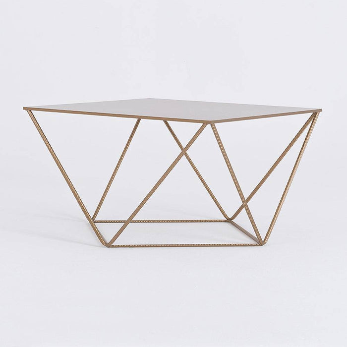 Tavolino DARYL METAL 80, oro