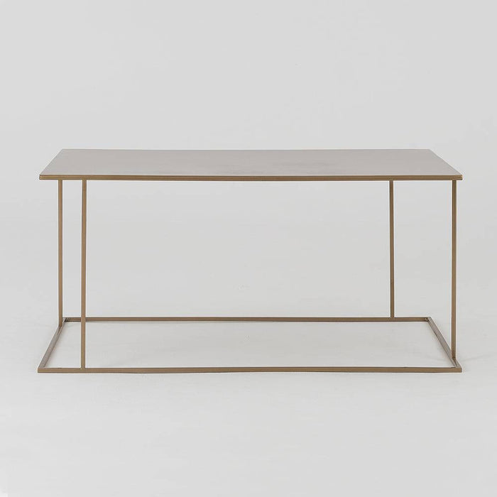 Tavolino WALT METAL 100x60, oro