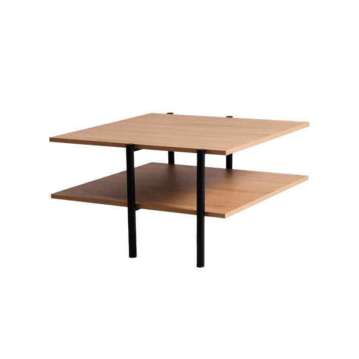 Tavolino RAVE BASIC 80 - quercia, nero