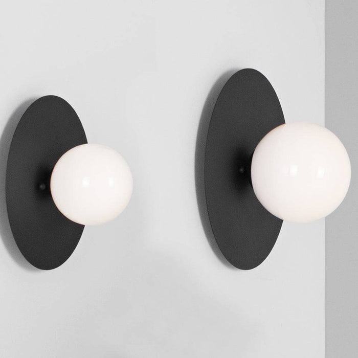 Lampada da Parete SKIVA BALL S - nero