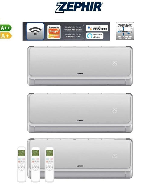 Condizionatore Trial Split 9+9+12 WiFi A++/A+