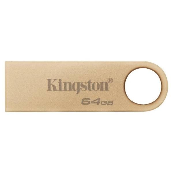 Kingston DataTraveler SE9 G3 Memoria USB-A 3.2 Gen 1 64GB - 220 MB/s in Lettura - Design Metallico - Oro