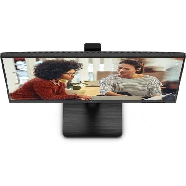 AOC Monitor 27" LED IPS FullHD 1080p 75Hz - Respuesta 4ms - Ajuste de Altura - Angulo de Vision 178° - Altavoces Incorporados - USB, HDMI, VGA, Audio - Montaje VESA 100x100