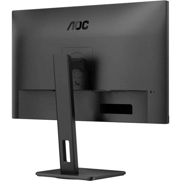 AOC Monitor 27" LED IPS FullHD 1080p 75Hz - Respuesta 4ms - Ajuste de Altura - Angulo de Vision 178° - Altavoces Incorporados - USB, HDMI, VGA, Audio - Montaje VESA 100x100