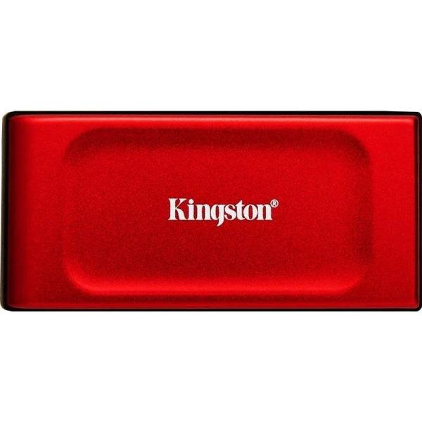 Kingston XS1000 Disco Duro Solido Portatil SSD 2TB USB 3.2 - Colore Rosso