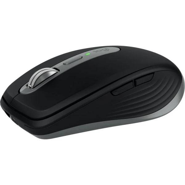 Logitech MX Anywhere 3s Raton Bluetooth 8000dpi - Multidispositivo - Personalizaciones Especificas de macOS - 5 Botones - Uso Diestro - Colore Nero/Grigio