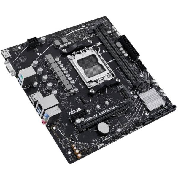 Asus Prime A620M-K Placa Base AMD AM5 2x DDR5 - HDMI, M.2, PCIe, 4x Sata III, USB 2.0, 3.2, RJ-45, VGA, Factor MicroATX