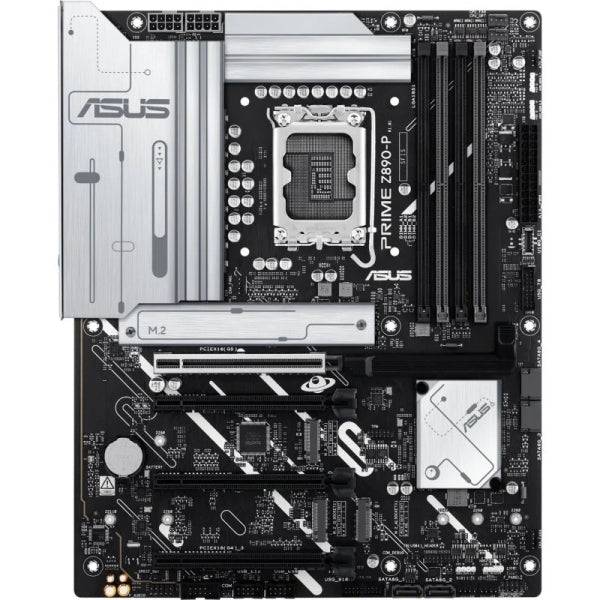 Asus Prime Z890-P Placa Base LGA 1851 - HDMI, DisplayPort, PCIe 4.0 y 5.0, M2, 4x Sata III, USB 2.0, 3.2, USB-C, RJ-45