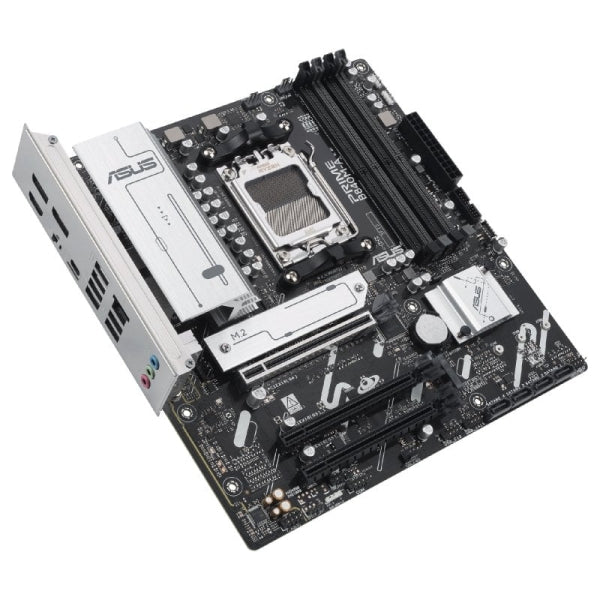 Asus Prime B840M-A-CSM Scheda Madre AM5 - 4x DDR5, 3x M2, 4x SATA III, PCIe 3.0, 4.0, USB 2.0, 3.2, USB-C, RJ-45, HDMI, DisplayPort - Fattore di Forma MicroATX