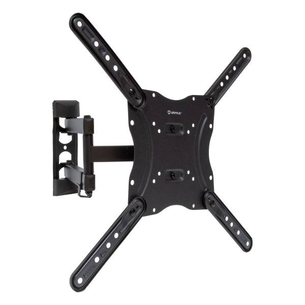 Unykach Supporto da Parete Estensibile per TV da 17"-55" - Inclinabile e Girevole - Peso Max 30kg - VESA Max 400x400mm