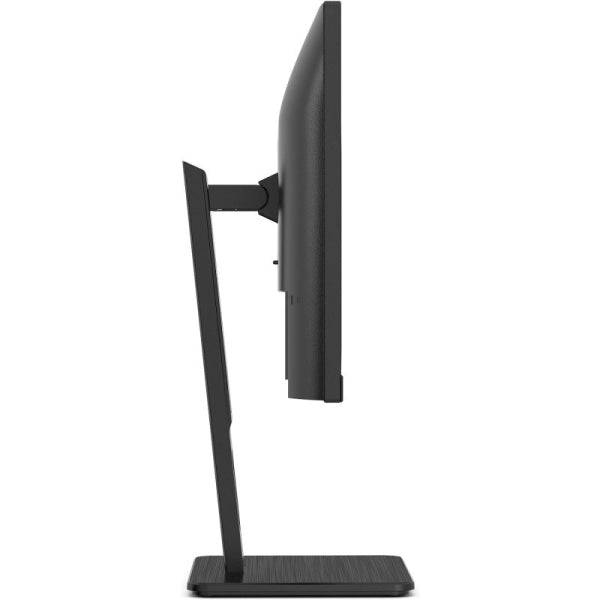 AOC Monitor 24" LED IPS FullHD 1080p 75Hz - Respuesta 4ms - Ajuste de Altura - Angulo de Vision 178° - Altavoces Incorporados - HDMI, VGA, Audio - Montaje VESA 100x100