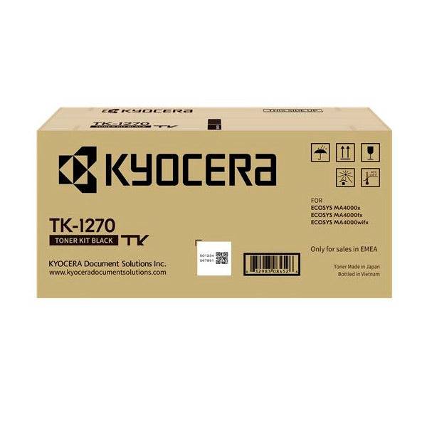 Kyocera TK1270 Nero Cartuccia Toner Originale - 1T0C140NL0