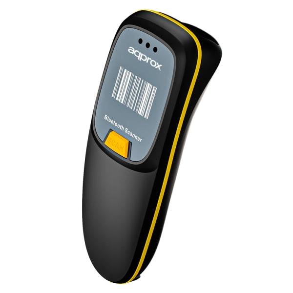 Approx Lettore Codici a Barre 2D Wireless - Formato Tasca - Indicatore LED, Beeper e Vibrazione - Velocità Scansione 60fps - Autonomia fino a 8h