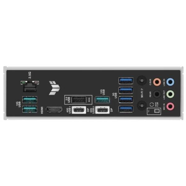 Asus TUF Gaming X870-PLUS WIFI Placa Base AM5 - WiFi, Bluetooth, HDMI, 4x DDR5, 2x SATA III, 4x M.2, PCIe 4.0, USB 2.0, 3.2, RJ-45, DisplayPort - Factor de Forma ATX