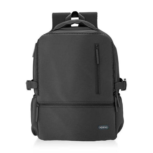 Aisens Zaino Sportivo Impermeabile per Laptop 15,6" - Colore Nero