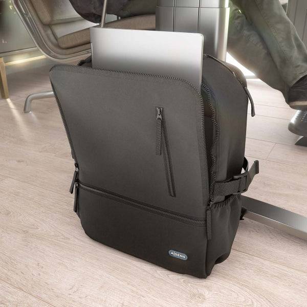 Aisens Zaino Sportivo Impermeabile per Laptop 15,6" - Colore Nero
