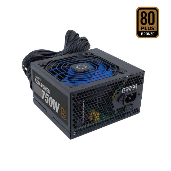 Coolbox CoolPower 750W Alimentatore 750W ATX 12V - PFC Attivo - Ventola 120mm - 80+ Bronze