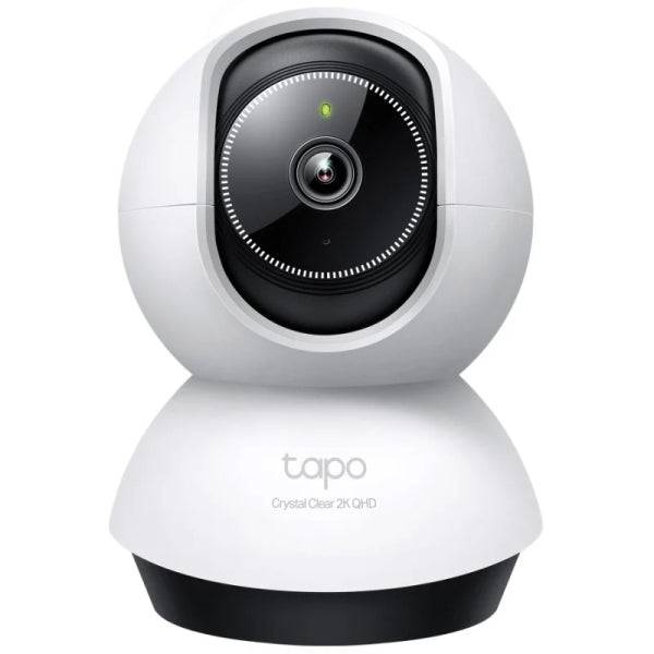 TP-Link TC72 Telecamera Sicurezza WiFi 2K QHD 4MP 360° - Visione Notturna - Rilevamento e Notifiche Intelligenti IA - Allarme Luce e Suono - Audio Bidirezionale