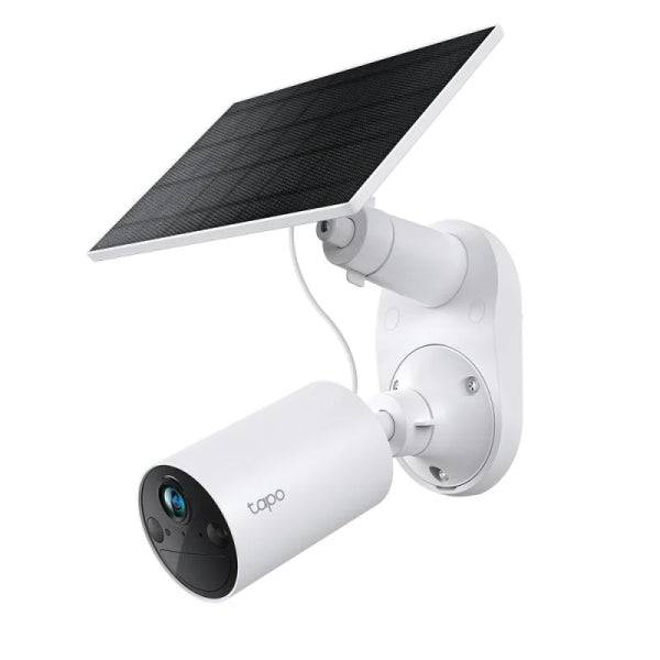 TP-Link TC82 Kit Videocamera di Sicurezza IP WiFi 2K 3MP + Pannello Solare Tapo A201 - Per Interno e Esterno - Visione Notturna - Rilevamento mediante IA - Zona di Attività Personalizzabile - Resistente all'Acqua e alla Polvere IP65