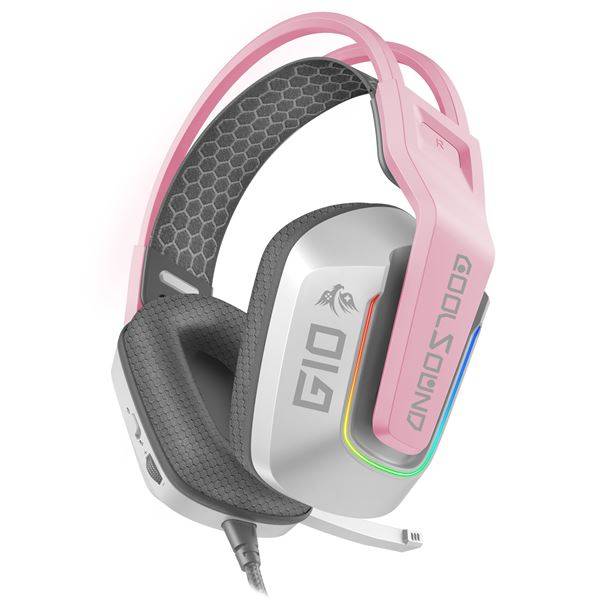 Coolsound Cuffie Gaming G10 - Compatibili con XBOX, PS5, PS4, Switch e PC - Colore Rosa