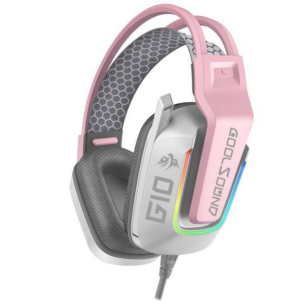Coolsound Cuffie Gaming G10 - Compatibili con XBOX, PS5, PS4, Switch e PC - Colore Rosa