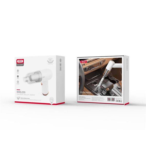 XO CZ007 Aspirapolvere Portatile - 3200PA di Aspirazione - Filtro Lavabile - Potenza 37W