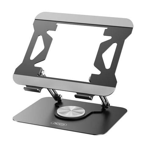 XO C153 Supporto Elevatore per Portatile - Regolabile in Altezza - Fino a 17,3" - Alluminio