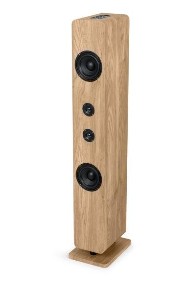 Thomson DS702 Impianto Audio Luminoso Bluetooth - Potenza Musicale 120W - Colore Legno