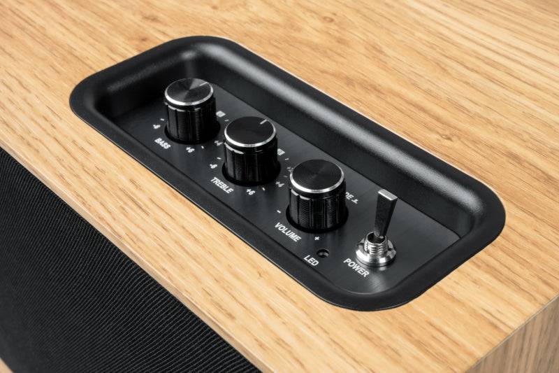 Thomson WS702 Sistema Stereo 2.1 - Bluetooth - Potenza Musicale 150W - Colore Legno