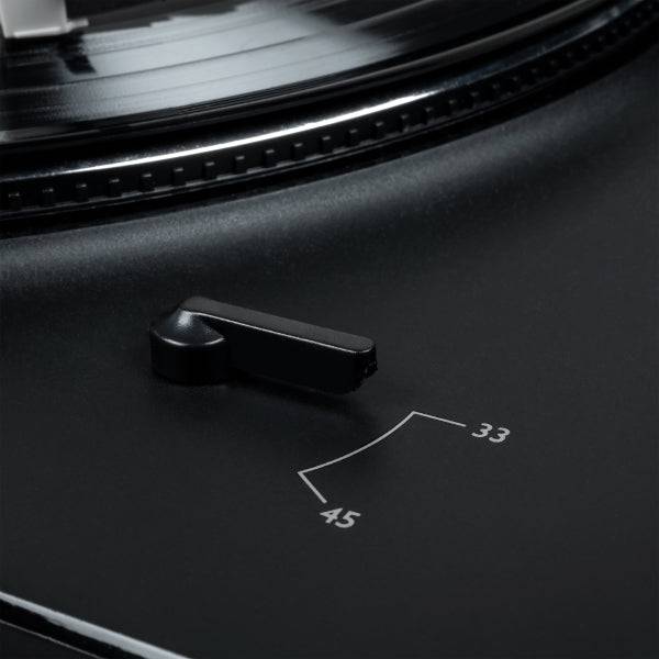 Thomson TT350 Giradischi Preamplificato - Funzione Arresto Automatico - Colore Nero