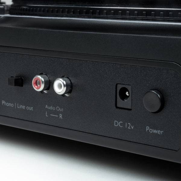 Thomson TT350 Giradischi Preamplificato - Funzione Arresto Automatico - Colore Nero