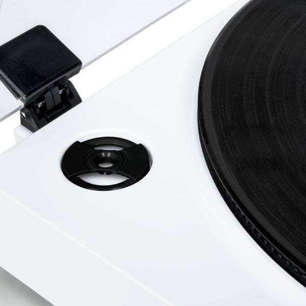 Thomson TT351 Giradischi Preamplificato - Funzione Arresto Automatico - Colore Bianco