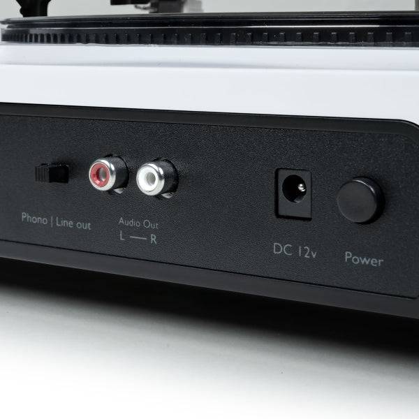 Thomson TT351 Giradischi Preamplificato - Funzione Arresto Automatico - Colore Bianco