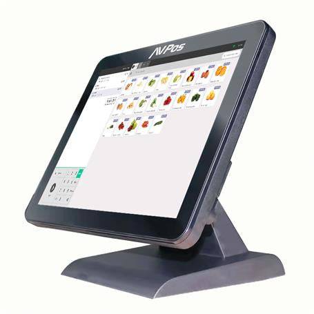 AVPos TPV K2000 Slim 15 Tactil - I3 - 8gb Memoria - SSD 128gb - VGA - WIFI, LAN, Bluetooth - Colore Nero