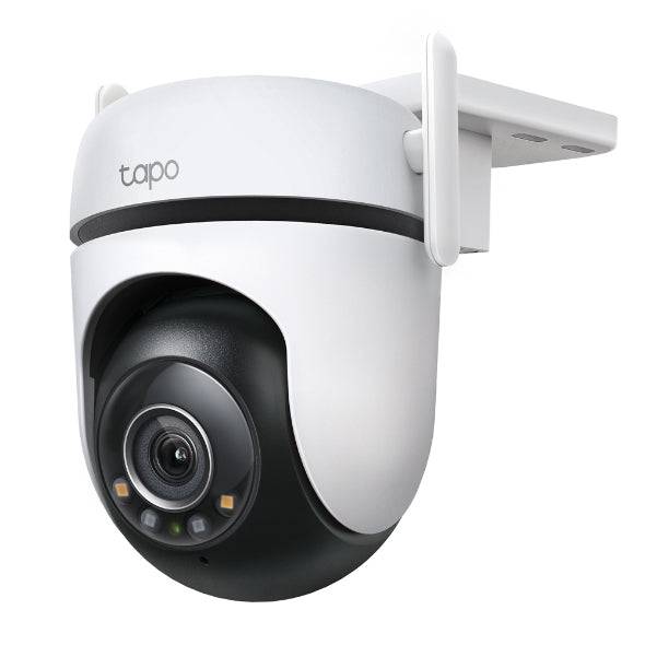 TP-Link Tapo C520WS Telecamera di Sicurezza IP 2K QHD 4MP WiFi - Adatta per Interno/Esterno - Visione Panoramica 360° - Visione Notturna a Colori - Rilevamento Intelligente - Allarme Luminoso e Acustico Personalizzabile