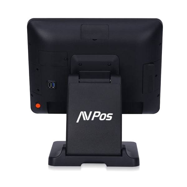 AVPos TPV K5000 Flex Aluminio 15 Tactil - I7 - 8gb Memoria - SSD 128gb - VGA, HDMI, Serie - WIFI, LAN - Colore Nero