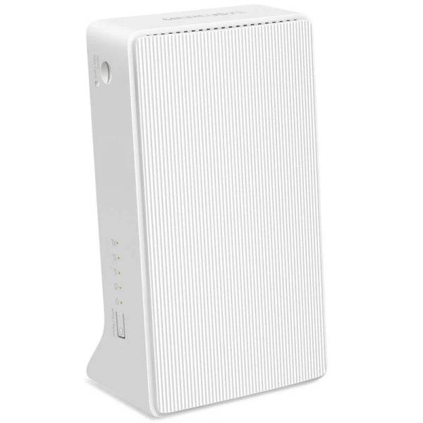 Mercusys Router Wireless 4G LTE 300Mbps - 2 Porte 10/100Mbps - Colore Bianco