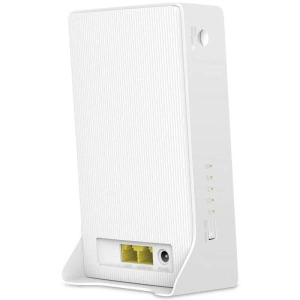 Mercusys Router Wireless 4G LTE 300Mbps - 2 Porte 10/100Mbps - Colore Bianco