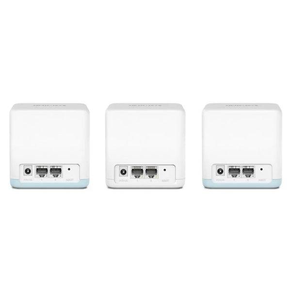 Mercusys Halo H32G Sistema Wi-Fi 5 Mesh AC1200 Dual Band - 3 Unità Halo - Copertura fino a 320 m² - Colore Bianco